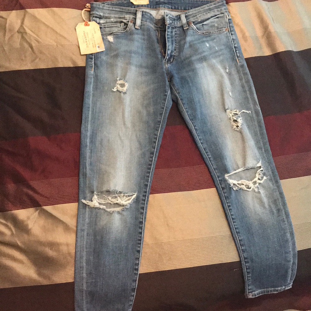 Crop skinny jeans